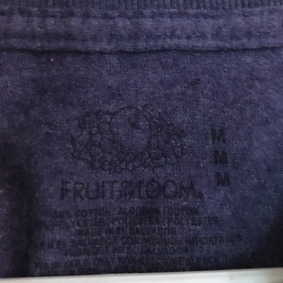 purple t-shirt fruit of the loom - Picture 2 of 3